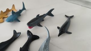 Lote figuras fauna marina