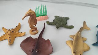 Lote figuras fauna marina