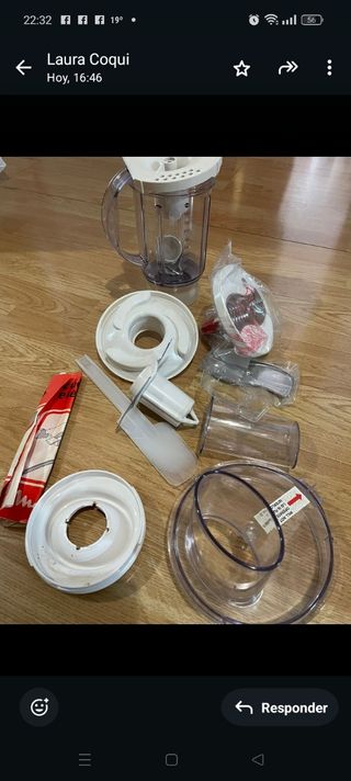 Vaso batidora y complementos