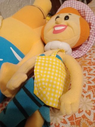 The Flintstones Coppia rara 2004 Peluche