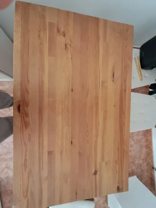 Mesa madera  Ikea Jokkmokk [ no incluye sillas]
