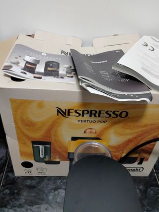Cafetera Nespresso Vertuo Pop