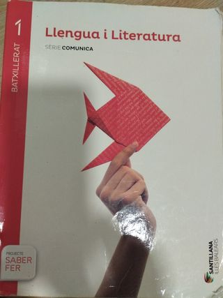 LLENGUA I LITERATURA SERIE COMUNICA 1 BTX SABER...