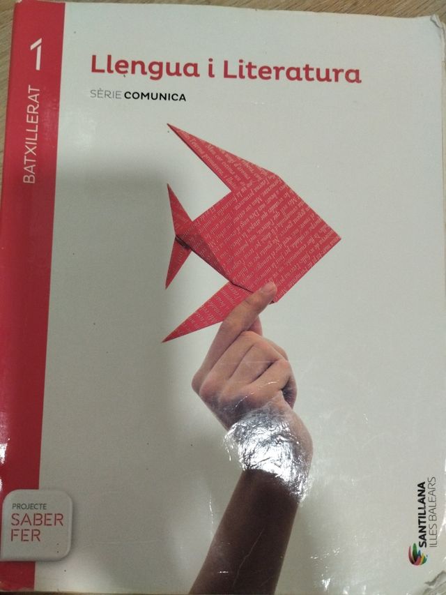 LLENGUA I LITERATURA SERIE COMUNICA 1 BTX SABER...