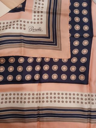 Foulard Baratta seta vintage donna
