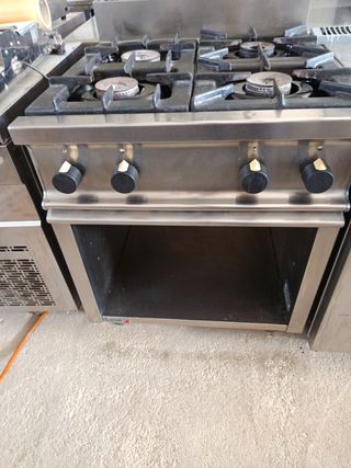 Cocina 4 fuegos sin horno