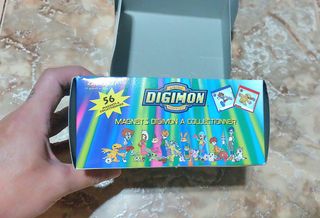Caja vacía coleccionistas de Digimon, Toei, 2000