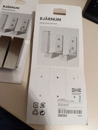 Ganchos plegables IKEA BJÄRNUM