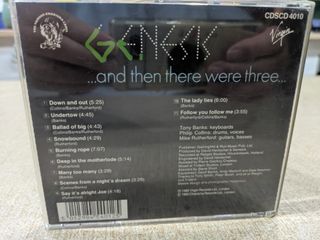 CD Genesis ...And Then There Were Three...