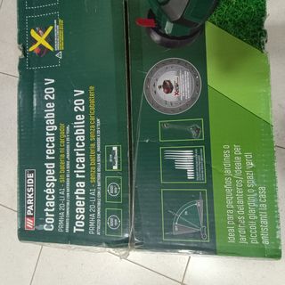 Corta Relva Recarregável Parkside 20V leve e compa