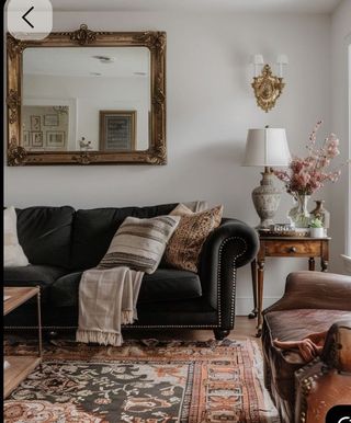 Espejo Grande Dorado