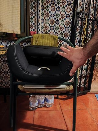 Silla coche niño isofix plegable nunca usada
