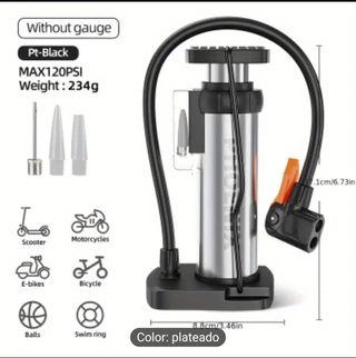 Inflador de Ruedas Portátil MAX 120PSI