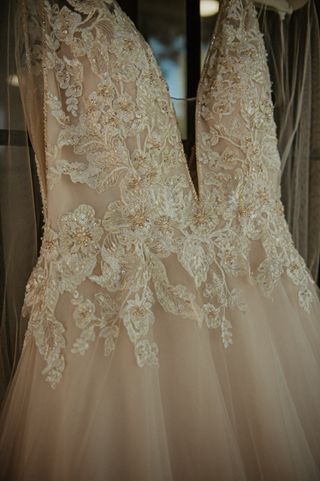 Vestido de Novia Pronovias Melocotón