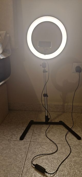 Trípode Aro de Luz 3 Tonos