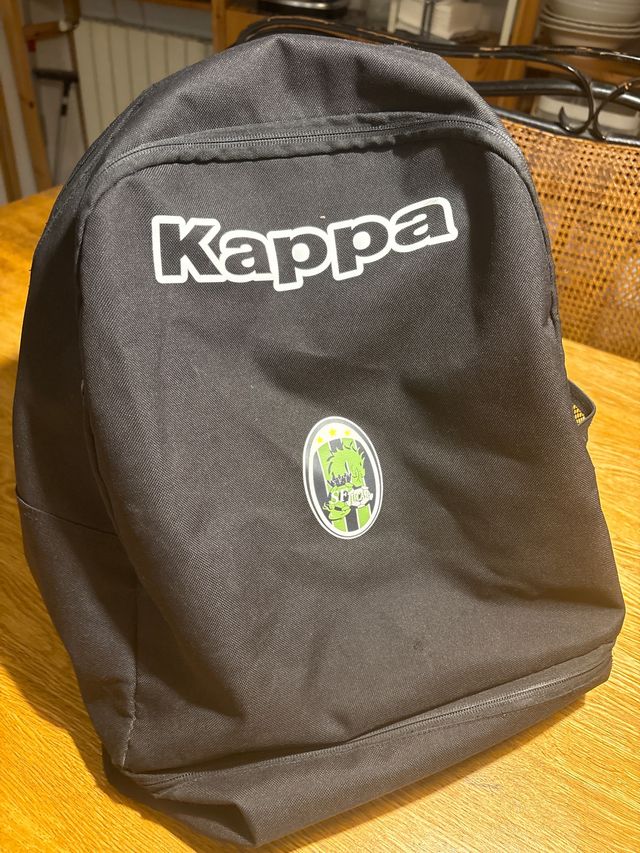 Mochila deporte Kappa Negra con Logo