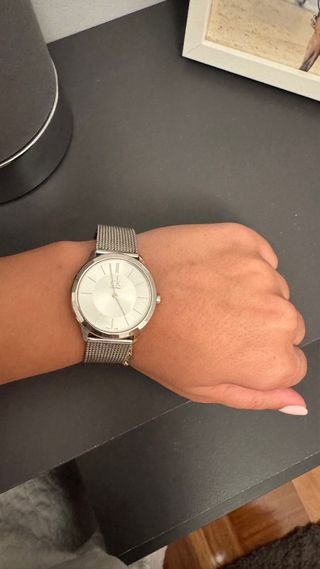 Reloj Calvin Klein Mujer Plata