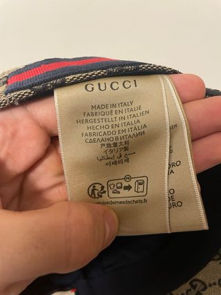 Gorra Gucci GG Beige