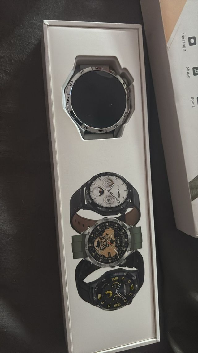 Smartwatch Nuevo Negro y Plateado