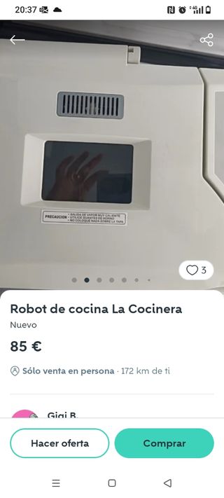 Robot de cocina La Cocinera