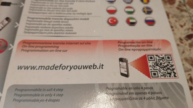 Mando universal programable - Madeforyou