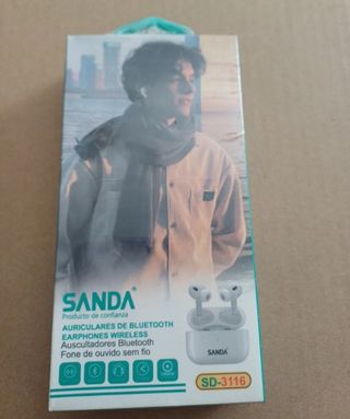 Auriculares Bluetooth SANDA SD-3116 Blancos