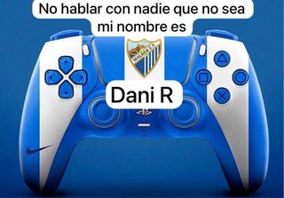 Mando PS5 Málaga CF Dani R