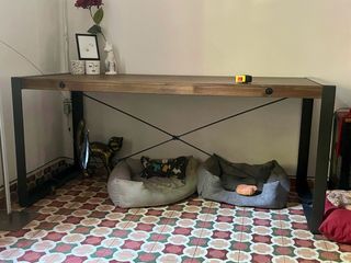 Mesa comedor estilo industrial