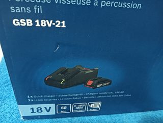 Taladro Bosch GSB 18V-21 Profesional