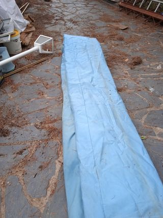 Lona grande azul