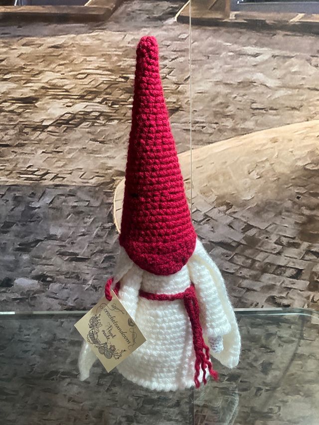 Penitente de crochet hecho a mano