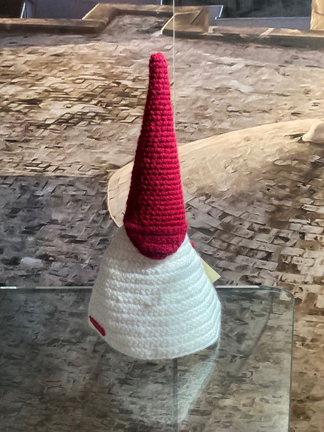 Penitente de crochet hecho a mano