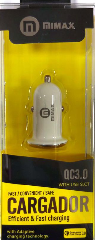 Cargador Coche Mimax QC3.0 USB