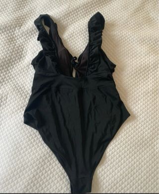 Bañador H&M Negro Talla 46
