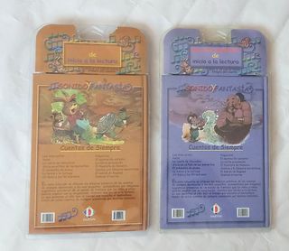 2 libros de cuentos + CD