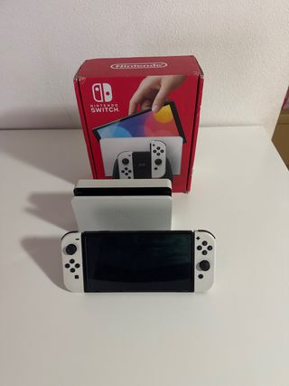 Nintendo Switch OLED Blanca