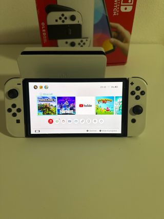 Nintendo Switch OLED Blanca