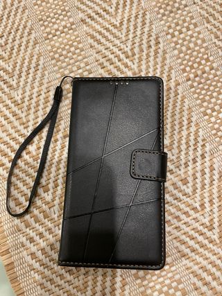 Funda Samsung Galaxy S10 Negra con Correa. NUEVA