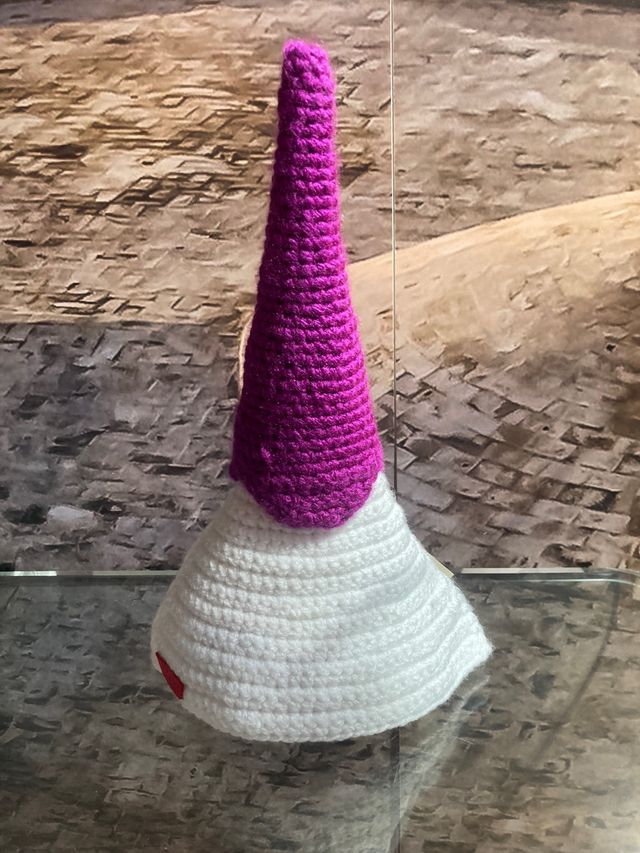 Penitente d ecrochet hecho a mano