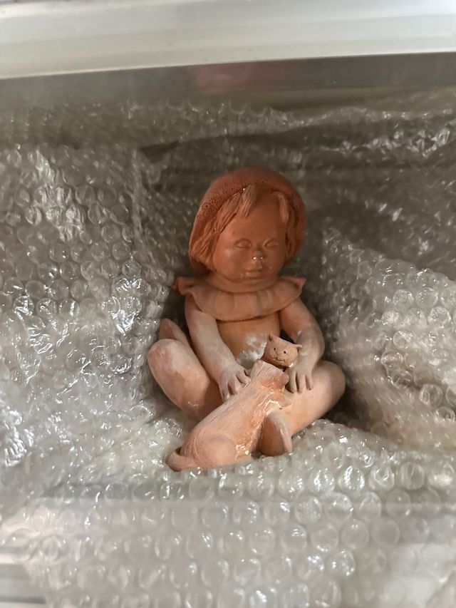 Escultura de barro original