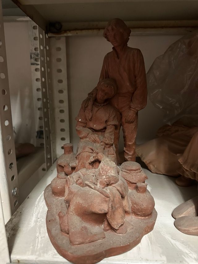 Escultura de barro original