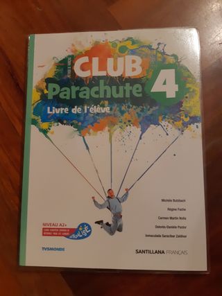 Libro CLUB PARACHUTE 4 ESO Santillana 