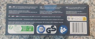 Pack bateria e carregador Parkside 12V - novo