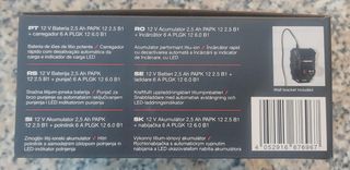 Pack bateria e carregador Parkside 12V - novo