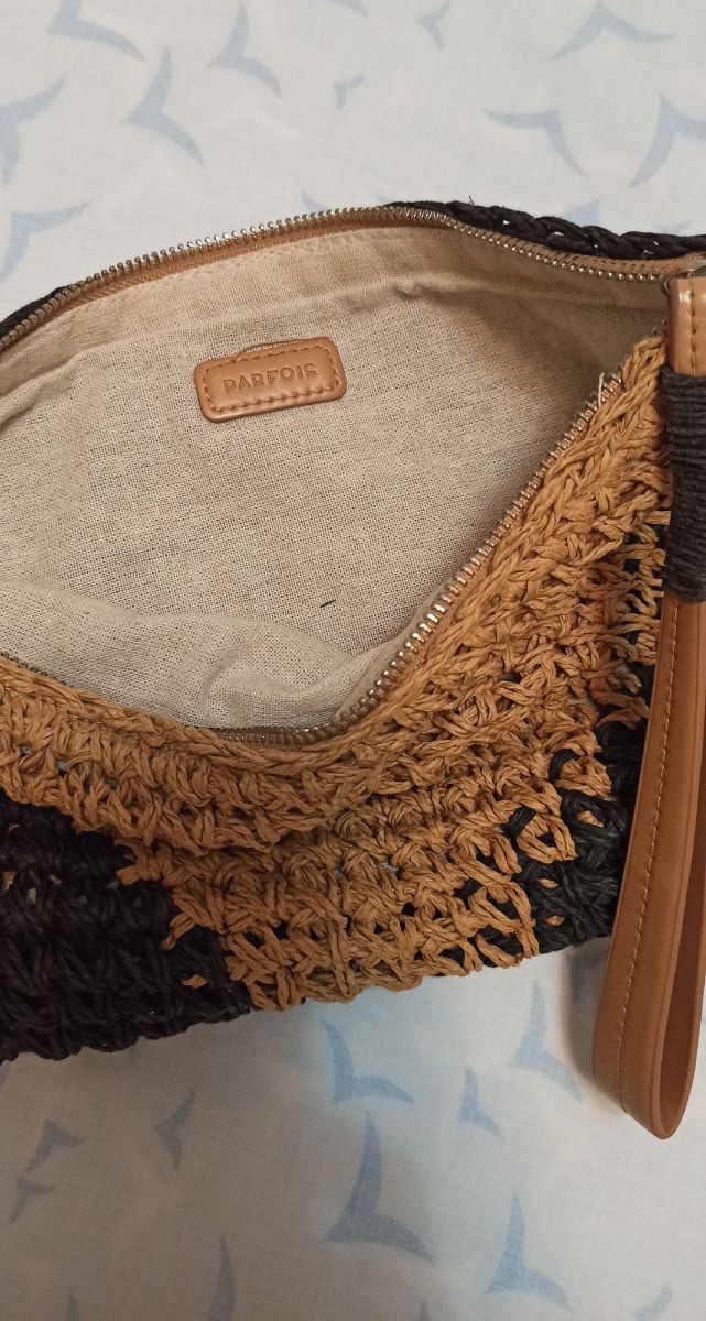 Rafia Cartera De Mano Parfois Bolso Tote Bolsos De Rafia En