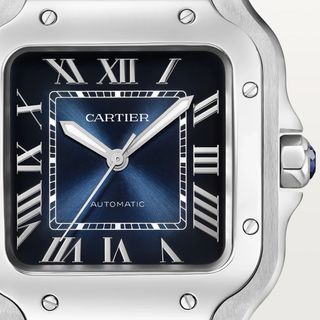 Cartier Santos Mediano WSSA0063 Esfera Azul