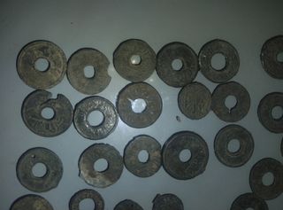 Lote monedas Sultanato Palembang sin clasificar