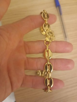 Cadena Grano de Café Oro Nueva