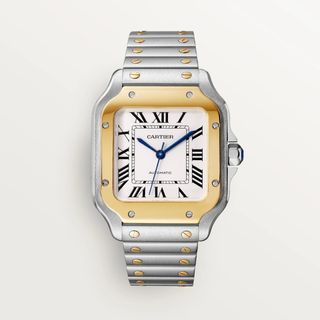 Cartier Santos Mediano W2SA0016 Acero y Oro