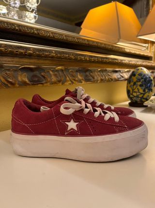 Converse Zapatillas Rojas